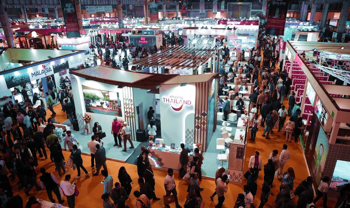 Artexpress exhibition booth built for an international trade show
