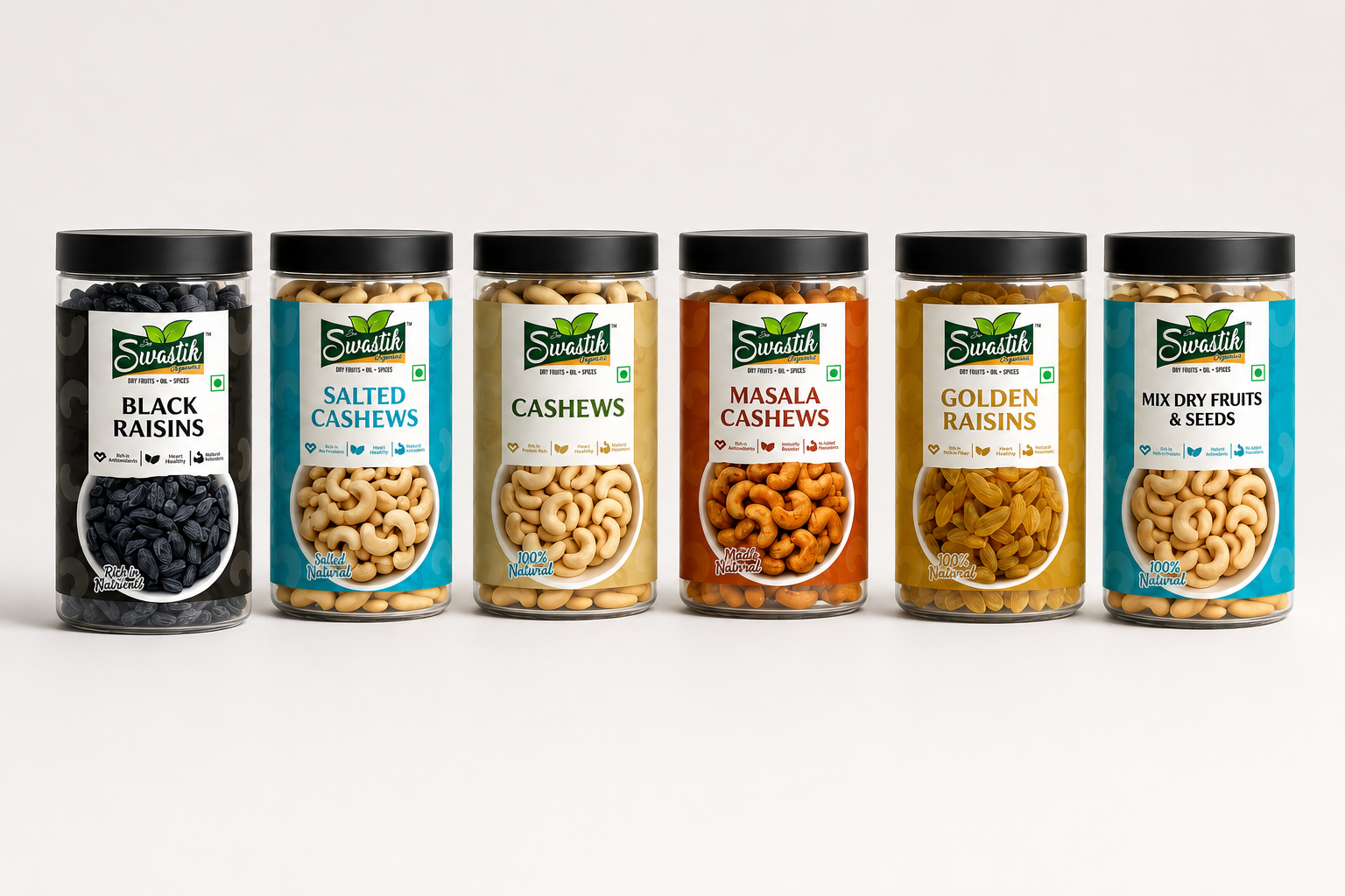 Sai Swastik Jars packaging design by Artexpress